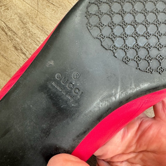 Rare fuschia Gucci flats - Picture 4 of 7